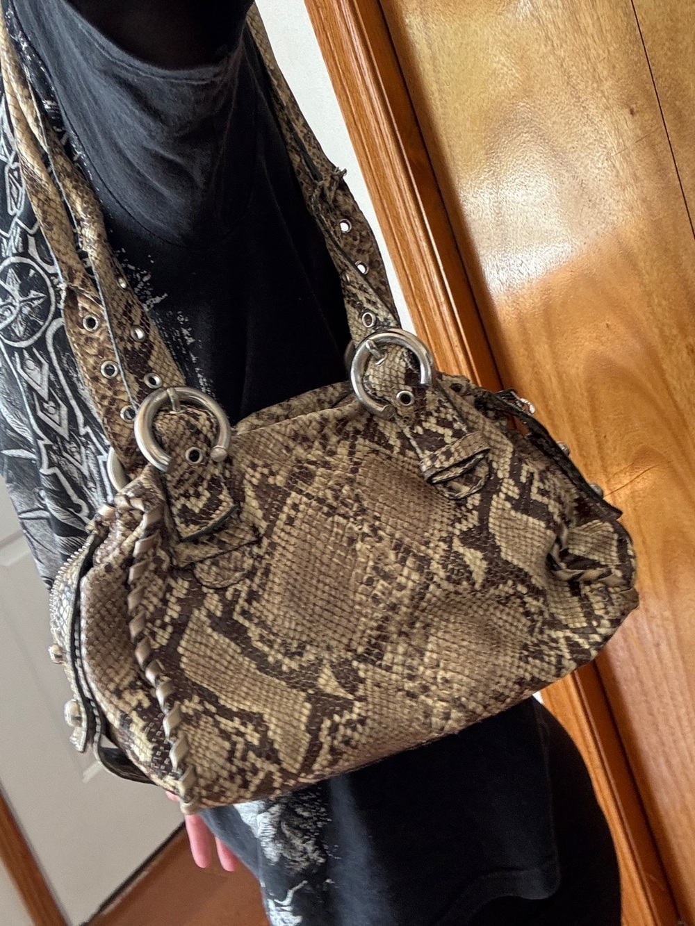 Sexy Y2k Snakeskin Purse